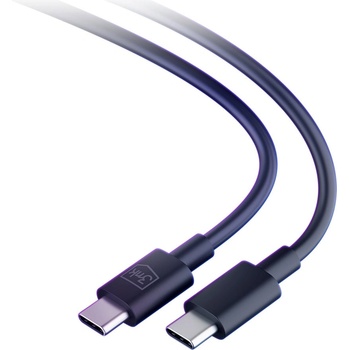 3mk Protection Кабел 3MK Hyper Cable, от USB-C(м) към USB-C(м), 1.2m, 100W, черен