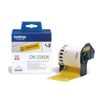 rolka BROTHER DK22606 Continuous Film Tape (Žltá 62mm) (DK22606)