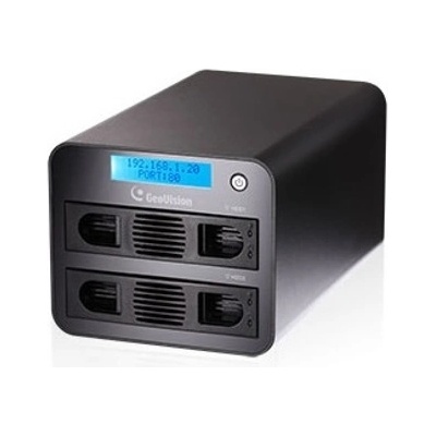 GeoVision IP видеорекордер GeoVision GV-NAS2008, 8 канален, 1x SATA up to 8TB, RJ-45, USB 2.0 (GV-NAS2008)