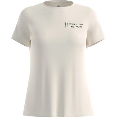 Odlo Дамска тениска Odlo Women's Essential Print T-Shirt Crew Neck S/S Running shirt - Gardenia (916-5683-0113)