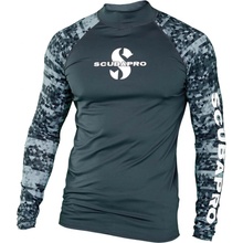 Scubapro Rashguard UPF50, dlouhý rukáv, pánské, šedé