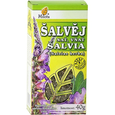 MILOTA Šalvia lekárska vňať 40 g