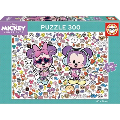 EDUCA Mickey a přátelé 300 dílků