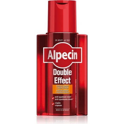 Alpecin Double Effect шампоан с кофеин за мъже против пърхот и косопад 200ml