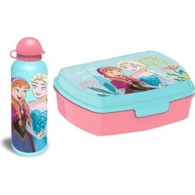 Kids Licensing Box na desiatu + fľaša set Frozen