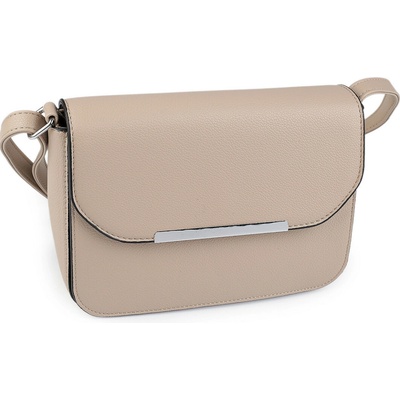 Dámská kabelka crossbody 23x16 cm 8 béžová