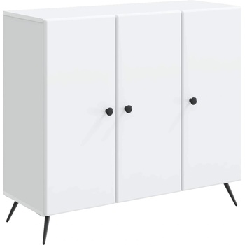 vidaXL Служебен шкаф Бяло 89 x 34, 5 x 80 см Инженерна дървесина (895565)