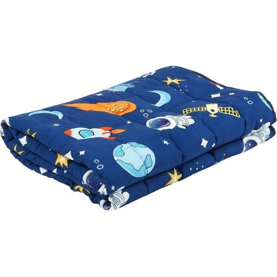 Isomedix 26897 Zátěžová přikrývka antistresová modrá 4 kg 100 x 150 – Zboží Dáma