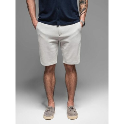 Svetlo-šedé chino pánske kraťasy V5 SRCS-0149