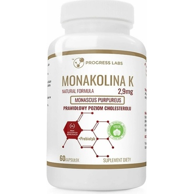 Progress Labs Monakolin K 60 kapsúl