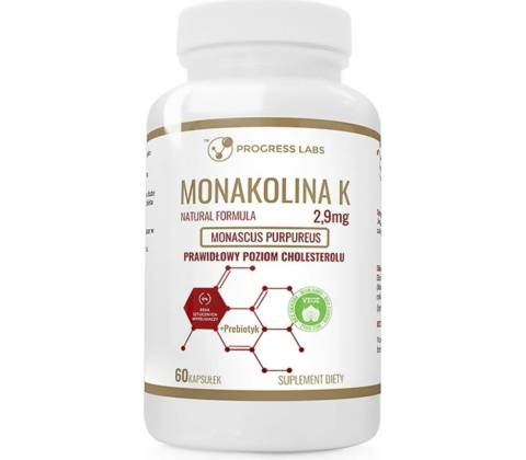Progress Labs Monakolin K 60 kapsúl
