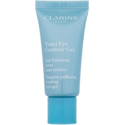 Clarins Total Eye Contour Gel освежаващ гел за очи против тъмни кръгове и подпухналост 20 ml за жени
