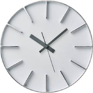 Lemnos Стенен часовник Edge M бял (AZ24-08 WH)