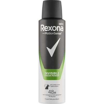 Rexona DEO Men 150ml Invisible B&W Fresh Power