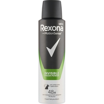 Rexona DEO Men 150ml Invisible B&W Fresh Power