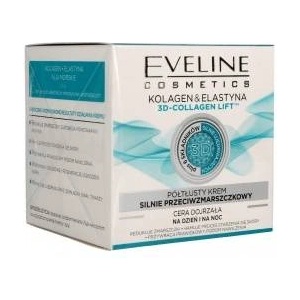 Eveline Cosmetics Cosmetics Collagen & Elastin Anti-Wrinkle Face Cream Anti-wrinkle Day and Night Face Cream 50ml
