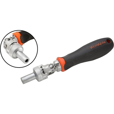 FIXMAN Skrutkovač račňový s kĺbom pre šesťhranné bity 6,3 mm (1/4") D0601