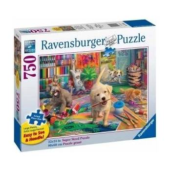 Ravensburger Puzzle 2D for Seniors Mali Artists 750 Pieces