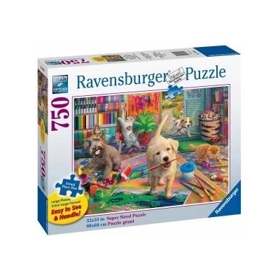 Ravensburger Puzzle 2D for Seniors Mali Artists 750 Pieces