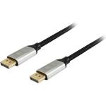 Equip Cable - 119261 (Premium, кабел DisplayPort1.4, 8K/60Hz, мъжки/женски, черен, 1 м) (119261)