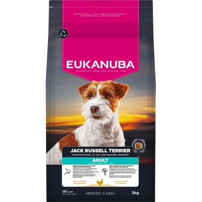 Eukanuba Breed Care Adult Chicken Jack Russell Terrier 3 kg