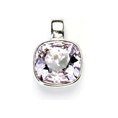 Čištín Stříbrný přívěšek se Swarovski krystalem violet, P 1375