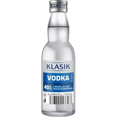 Nicolaus KLASIK Vodka 40% 0,04 l (čistá fľaša)