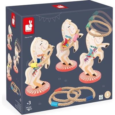 Janod Applepop Hádzanie kruhov Koniky