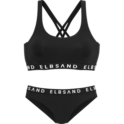 Elbsand Бански тип бикини черно, размер 36