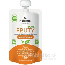 nutrego FRUTY PLUS broskev 4 x 175 ml
