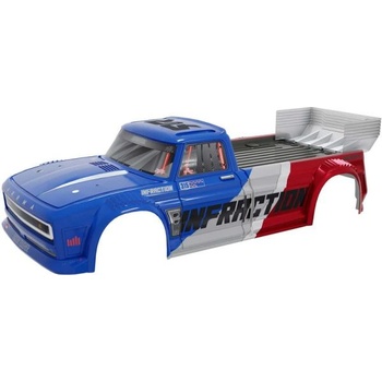Arrma каросерия синя: Infraction 4X4 All-Road 3S BLX