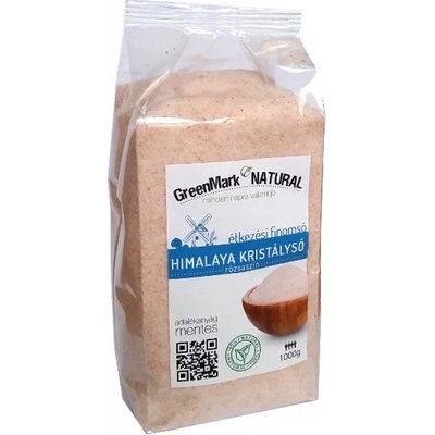 GreenMark Natural Himalájska soľ ružová jemná 1000g