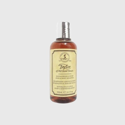 Taylor of Old Bond Street Sandalwood Hair & Body Shampoo mycí gél na tělo a vlasy 100 ml