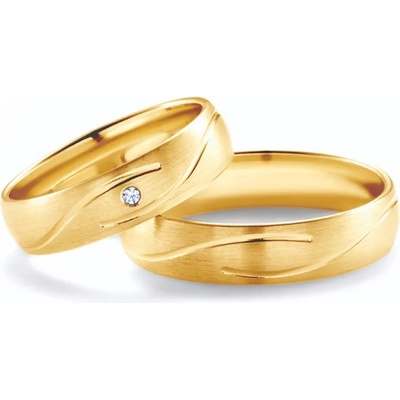 SAVICKI Сватбени халки: злато, кръгли. 5 мм