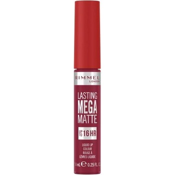 Rimmel Lasting Mega Matte Liquid Lip Colour дълготрайно матово течно червило 7.4 ml нюанс Ruby Passion