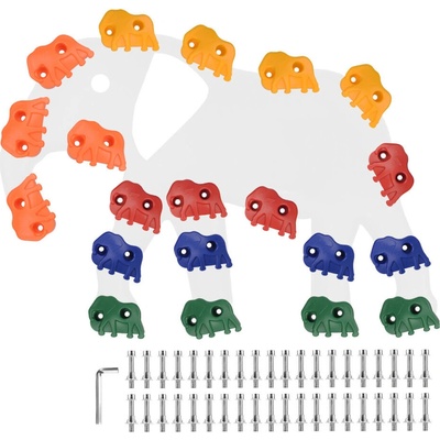 Piccolino Lezecí kamene plastové 20 ks