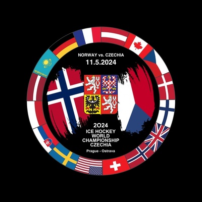 Puk Ice Hockey World Championship Czechia MS 2024 Dueling 11.5.2024 Norway vs. Czechia