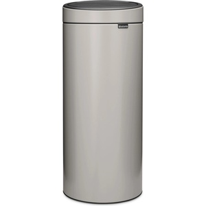Brabantia Кош за смет Brabantia Touch Bin New 30L, Soft Grey