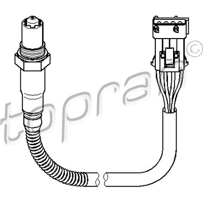 TOPRAN Lambda sonda 722025