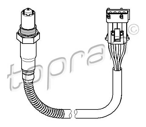 TOPRAN Lambda sonda 722025