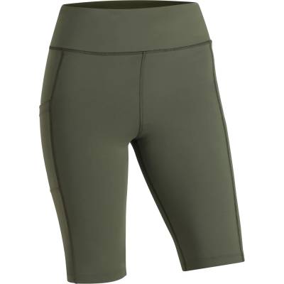 Maier Sports Дамски къси панталони Maier Sports Women's MS FAV Bermuda Tight Shorts - Green Goose - размер 38 (EU) (112-4327-0213)