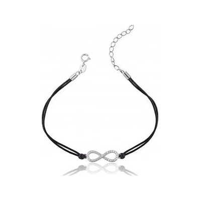 Nubis se stříbrným nekonečnem IT0003-K černý