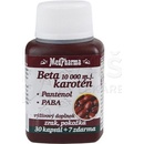 Doplnky stravy MedPharma Betakarotén 10 000 m.j.+Pantenol+PABA 37 kapsúl