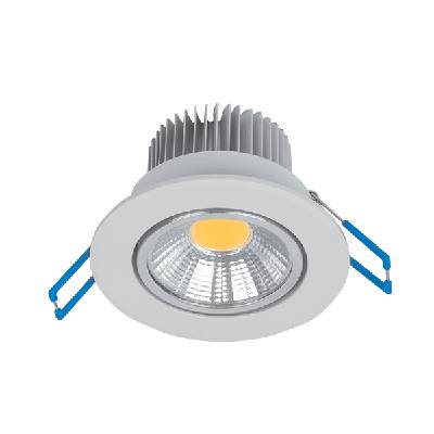 Led ЛУНА lslcob spotlight 5w 2700k-3000k 230v БЯЛА (92lslc527/wh)