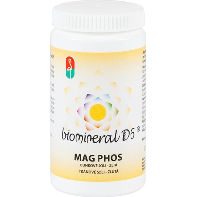 Herbarium Projekt MAG PHOS relaxácia svalov a nervov bunková soľ Magnesium phosphporicum žltá 180 pastiliek