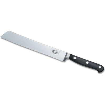 Victorinox 7.7173.21 Grand Maître nôž na chlieb a pečivo nemecký typ, 21 cm zúbkovaná čepeľ, čierny