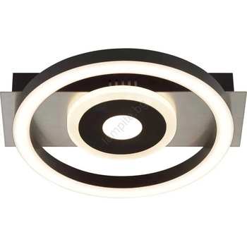 Brilliant - димируем LED плафон MAUREEN LED/9W/230V черен (BI0328)