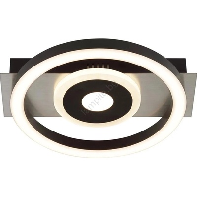 Brilliant - димируем LED плафон MAUREEN LED/9W/230V черен (BI0328)