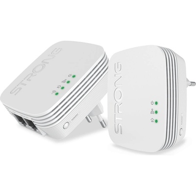 Strong sada 2x adaptérů Powerline WF 600 DUO MINI, bílá POWERLWF600DUOMINI – Hledejceny.cz