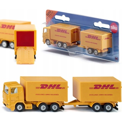 Siku Blister 1694 DHL kamion s přívěsem